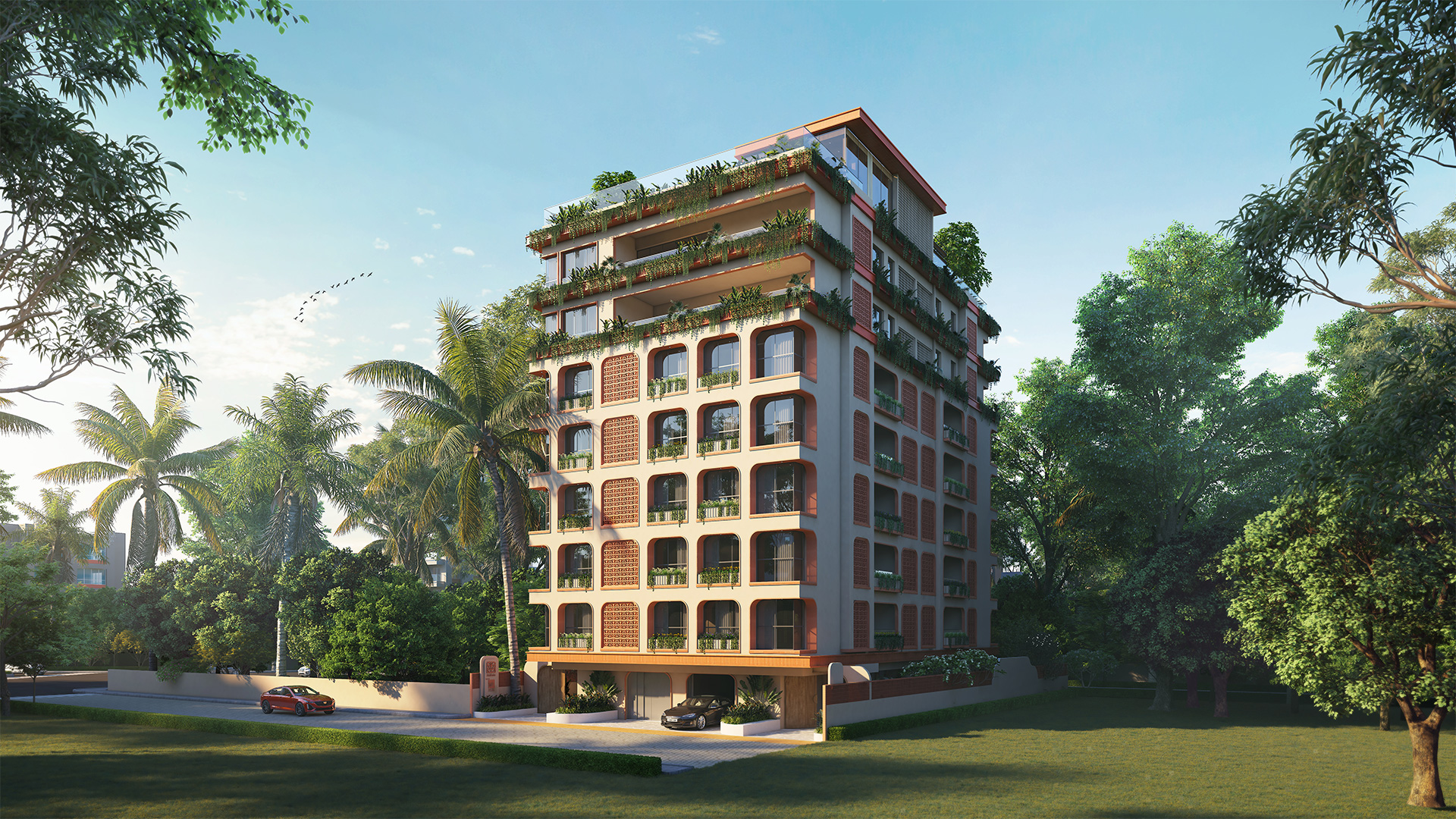 Floorplan with Geo Cooling